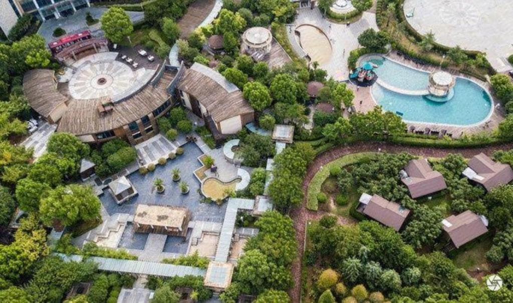 Suzhou Phoenix Hotspring Resort Zhangjiagang Dış mekan fotoğraf
