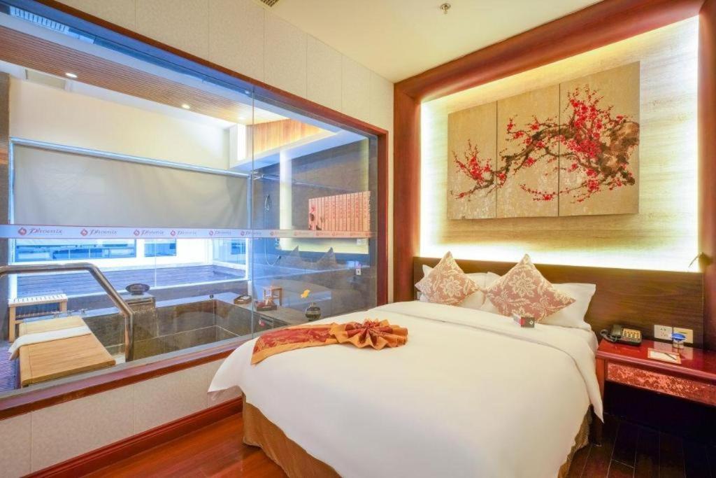 Suzhou Phoenix Hotspring Resort Zhangjiagang Dış mekan fotoğraf