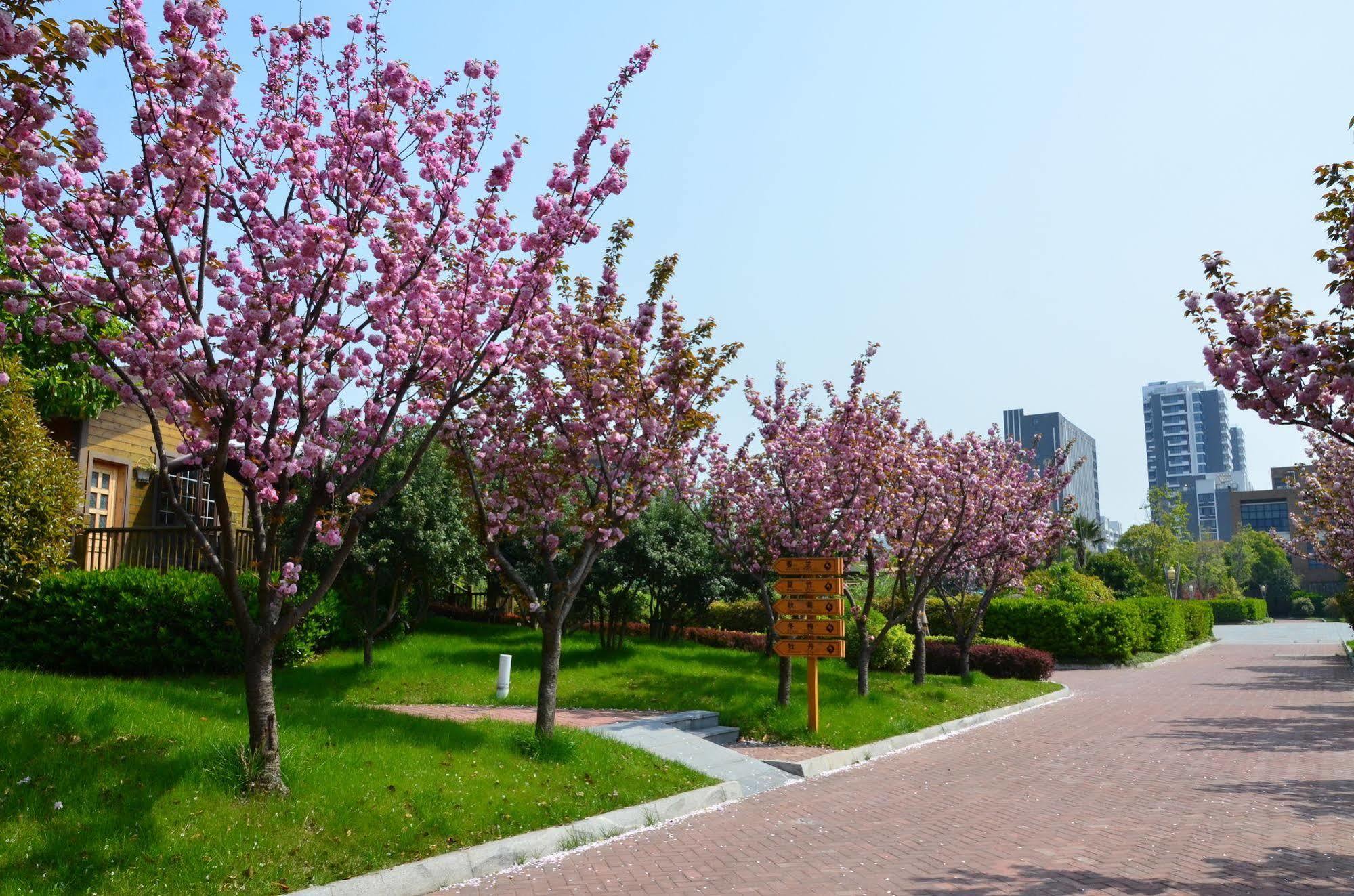 Suzhou Phoenix Hotspring Resort Zhangjiagang Dış mekan fotoğraf