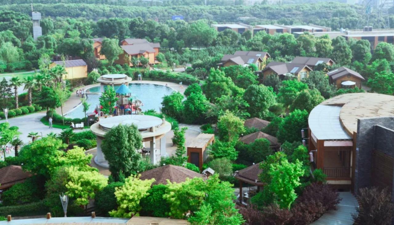 Suzhou Phoenix Hotspring Resort Zhangjiagang Dış mekan fotoğraf
